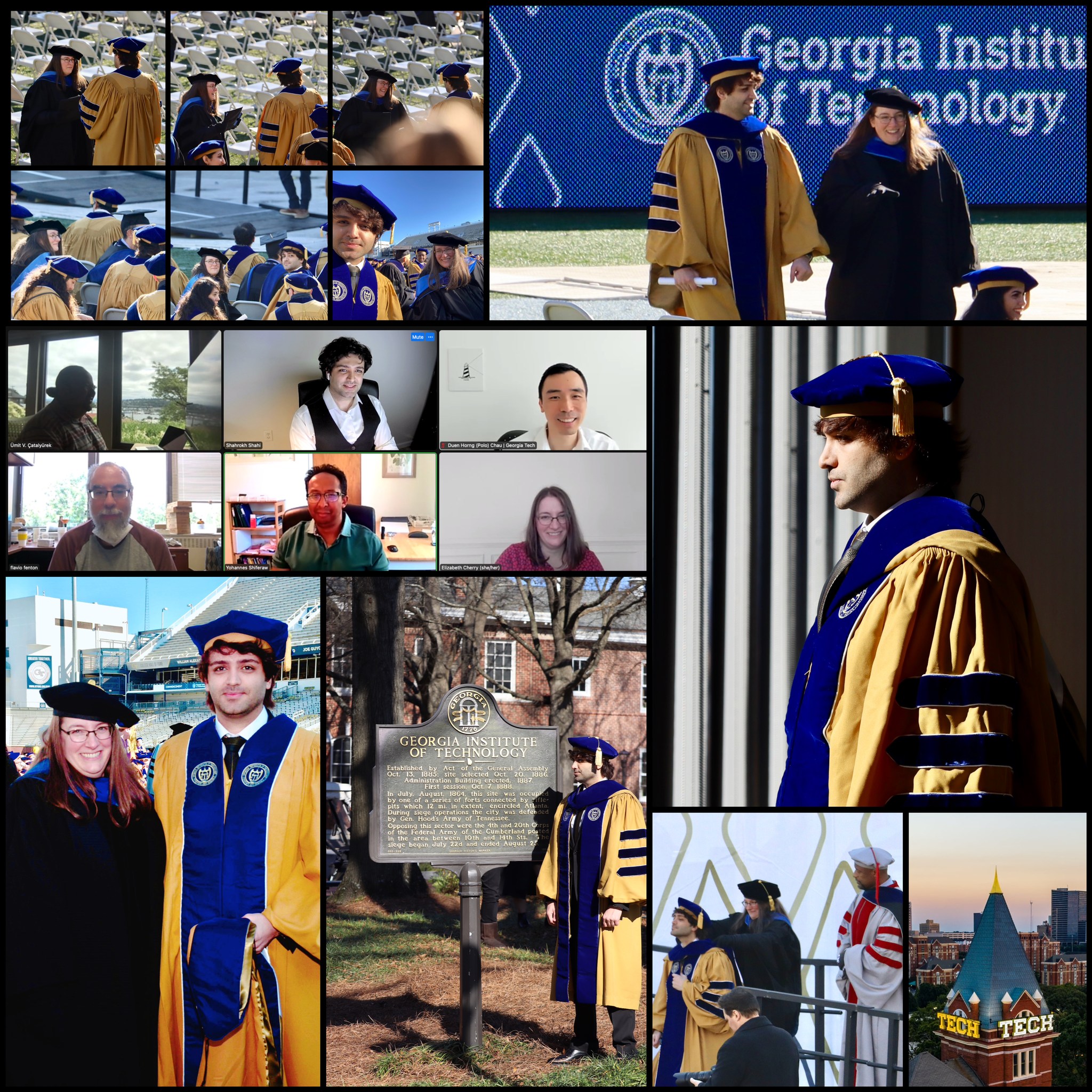 Shahrokh Shahi شاهرخ شاهی - Elizabeth M. Cherry, Georgia Tech, PhD Graduation